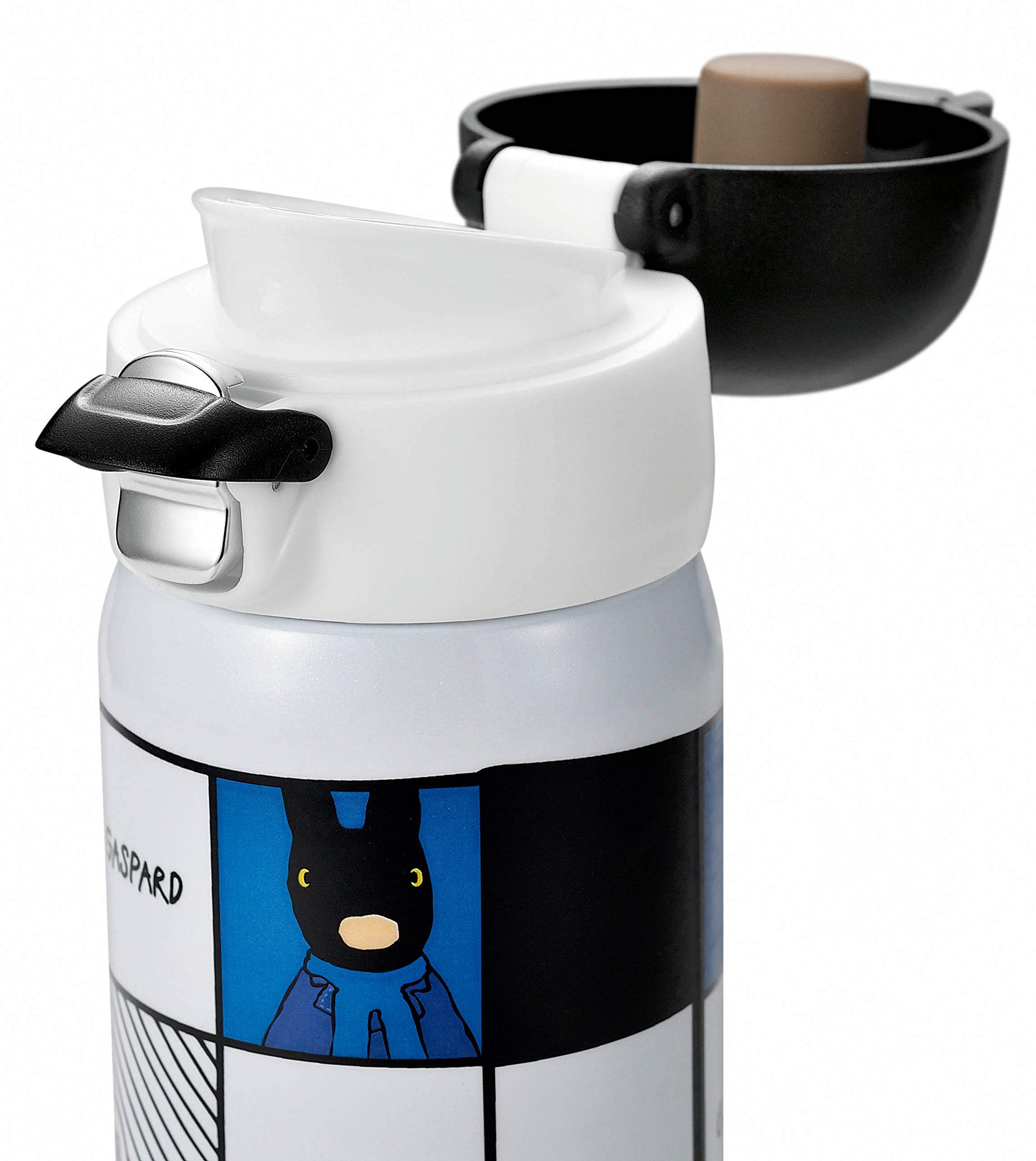 Amazon｜アサヒ リサとガスパール ワンタッチステンレスボトル 350mL